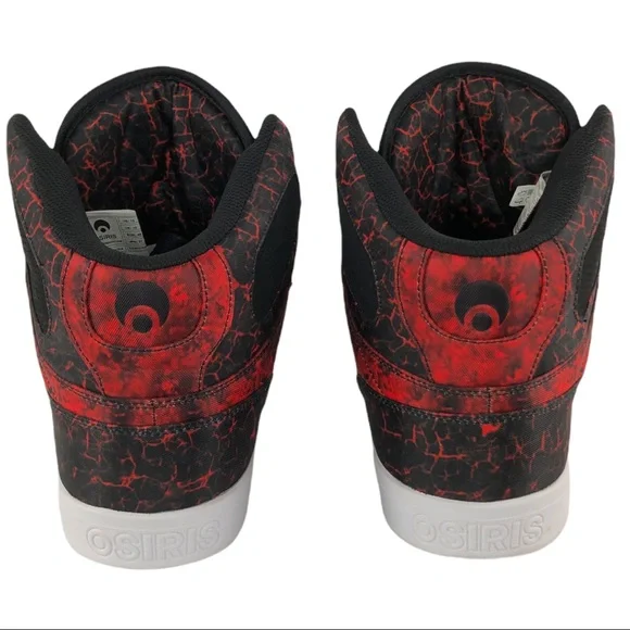 Osiris NYC 83 Vulc Molten Lava High Top Vintage Skateboarding Shoes Osiris NYC 83 Vulc Molten Lava High Top Vintage  main image 3